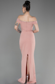 Robe de Soirée Longue Poudre ABU3781