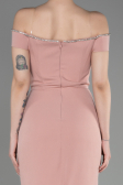 Robe de Soirée Longue Poudre ABU3781