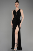 Robe Queue de Poisson Longue Noir ABU3782