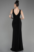 Robe Queue de Poisson Longue Noir ABU3782