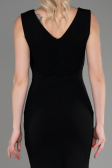 Robe de Soirée Longue Noir ABU1190