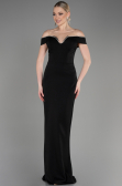 Robe de Soirée Longue Noir ABU3781