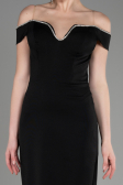 Robe de Soirée Longue Noir ABU3781