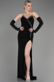 Robe de Soirée Longue Noir ABU3824