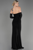 Robe de Soirée Longue Noir ABU3824