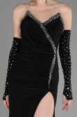 Robe de Soirée Longue Noir ABU3824