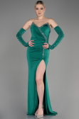 Robe de Soirée Longue Émeraude ABU3824