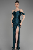 Robe de Soirée Longue Émeraude ABU3840