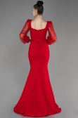 Robe de Soirée Longue Rouge ABU3852