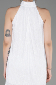 Tenue de Soirée Courte Blanc ABK2049