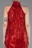Tenue de Soirée Courte Rouge ABK2049