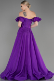 Robe de Soirée Longue Violet ABU3884