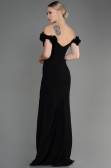 Robe Queue de Poisson Longue Noir ABU3891