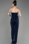 Robe De Soirée Bleu Marine ABT113