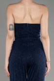 Robe De Soirée Bleu Marine ABT113