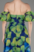 Robe de Soirée Longue Vert ABU3903