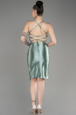 Robe de Cérémonie Courte Turquoise ABK2078