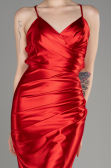 Robe de Cérémonie Courte Rouge ABK2078