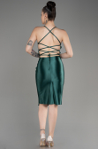 Robe de Cérémonie Courte Émeraude ABK2078