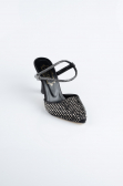 Stiletto Satin Noir MJ5165