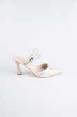 Stiletto Satin Vison MJ5165