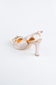 Stiletto Coupe Au Laser Rose MJL5164