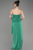 Robe de Soirée Longue Mousseline Vert ABU3947