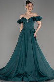 Robe De Soirée Longue Émeraude ABU3884
