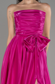 Robe de Soirée Longue Fushia ABU4015