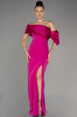 Robe de Soirée Longue Fushia ABU4024