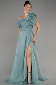 Robe de Soirée Longue Menthe ABU4044