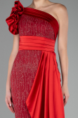 Robe de Soirée Longue Rouge ABU4059