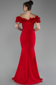 Robe de Soirée Longue Rouge ABU4080