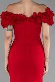 Robe de Soirée Longue Rouge ABU4080