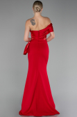 Robe Queue de Poisson Longue Rouge ABU4115