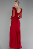 Robe de Soirée Longue Rouge ABU4117