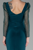 Robe de Soirée Longue Émeraude ABU4117