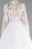 Robes de Mariage Longue Blanc ABU4107