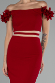 Robe de Cérémonie Courte Rouge ABK2120