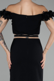 Robe de Cérémonie Courte Noir ABK2120