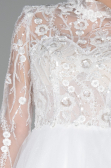 Robes de Mariage Longue Blanc ABU4107