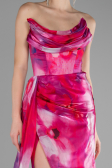 Robe de Soirée Longue Fushia ABU4169