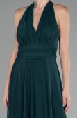 Robe de Soirée Longue Émeraude ABU4188