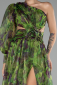 Robe de Soirée Longue Vert ABU4206