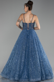 Robe De Soirée Longue Indigo ABU3839