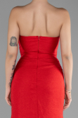 Robe de Soirée Longue Rouge ABU4247