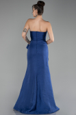 Robe de Soirée Longue Bleu Marine ABU4247