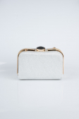 Sac de Soirée Luxe Argenté Argent KC128