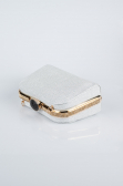 Sac de Soirée Luxe Argenté Argent KC128
