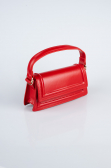 Sac de Soirée Luxe Cuir Rouge KC409